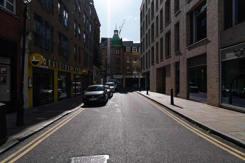 Liverpool St Shoreditch London Terrace Apartment Eksteriør billede